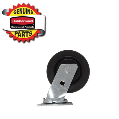 6-Inch Swivel Caster, Black