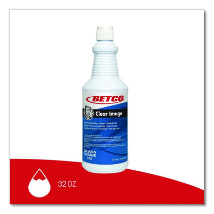 Clear Image Glass and Surface Cleaner, 32 oz Bottle, 12/Carton