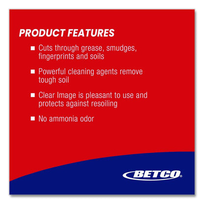 Clear Image Glass and Surface Cleaner, 32 oz Bottle, 12/Carton