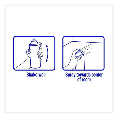 Handheld Air Deodorizer, Summer Breeze, 10 oz Aerosol Spray, 12/Carton