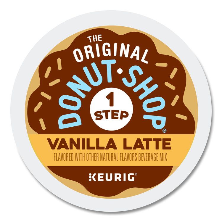 Vanilla One Step Latte K-Cups, 20/Box