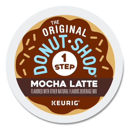 Mocha One Step Latte K-Cups, Vanilla, 20/Box