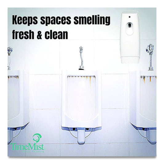 Classic Metered Aerosol Fragrance Dispenser, 3.75 x 3.25 x 9.5, White