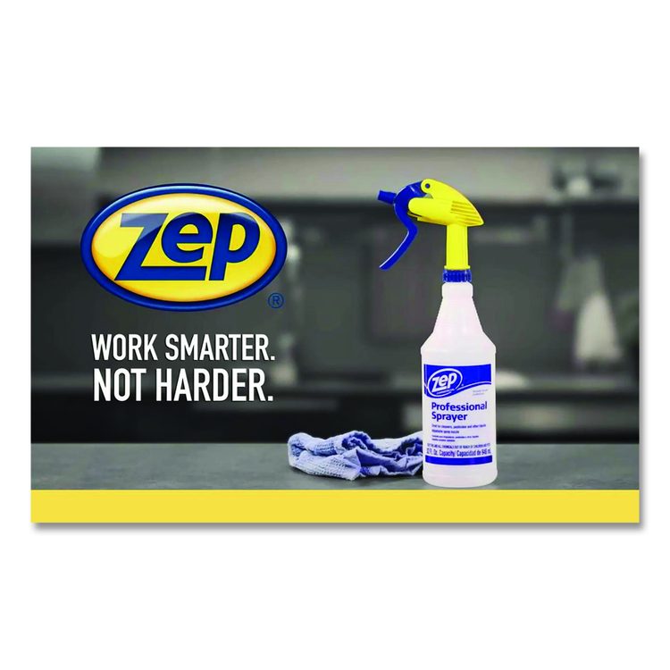 Professional Spray Bottle with Trigger Sprayer, 32 oz Bottle, Clear