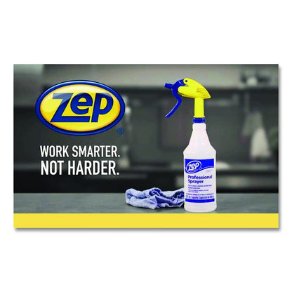 Professional Spray Bottle, 32 oz, Blue/Gold/Clear, 36/Carton