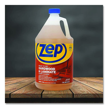 Hardwood and Laminate Cleaner, Fresh Scent, 1 gal, 4/Carton