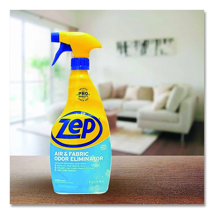 Air and Fabric Odor Eliminator, Fresh, 32 oz Bottle, 12/Carton