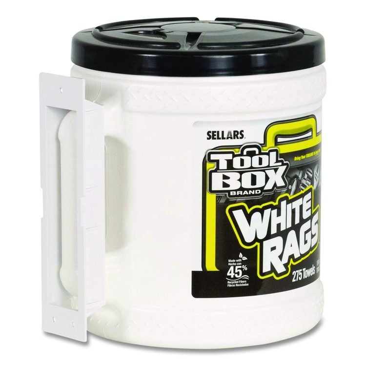 Z300 Wipers Big Grip Dispenser, 1-Ply, 10 x 12, White, 2/Carton