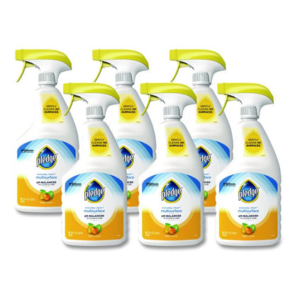 pH-Balanced Everyday Clean Multisurface Cleaner, Clean Citrus Scent, 25 oz Trigger Spray Bottle, 6/Carton