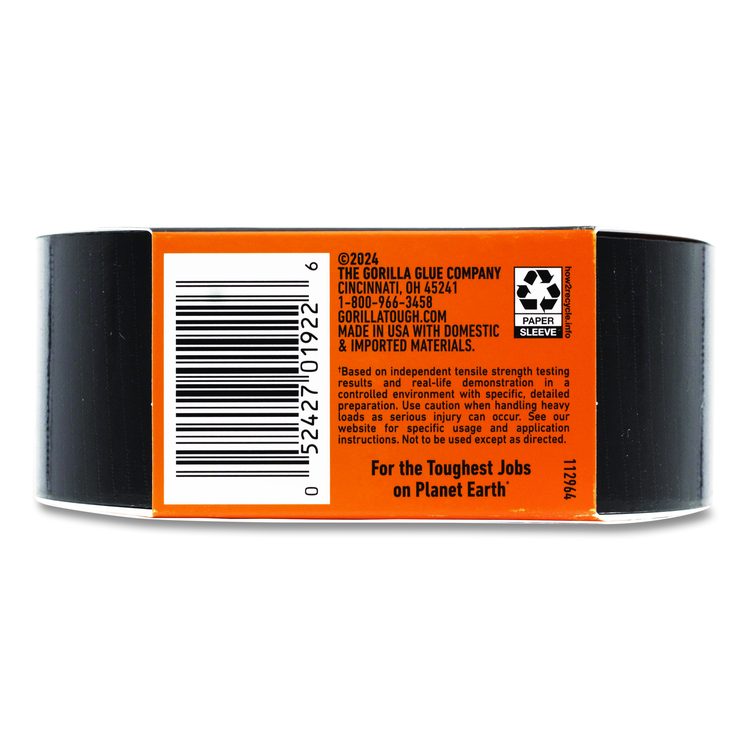 Ultimate Tape, 3" Core, 1.88" x 20 yd, Black