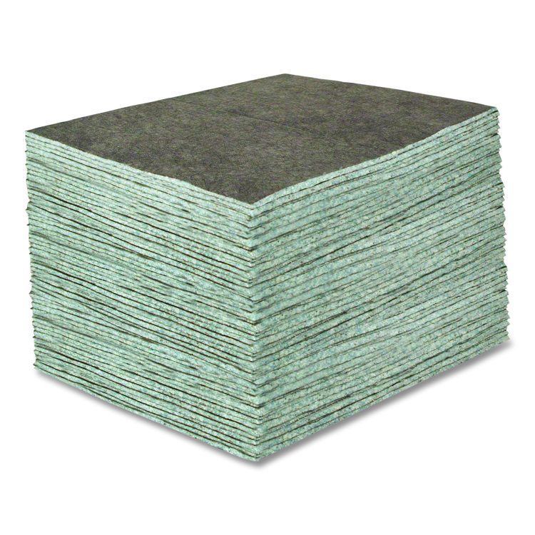 DuraSoak Universal Sorbents Medium Duty Pad, 0.26 gal, 15 x 19, 100/Carton