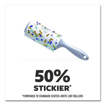 Extreme Clean Lint Roller, 100 Sheets/Roll