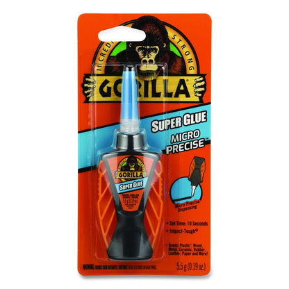 Super Glue Micro Precise, 0.18 oz, Dries Clear