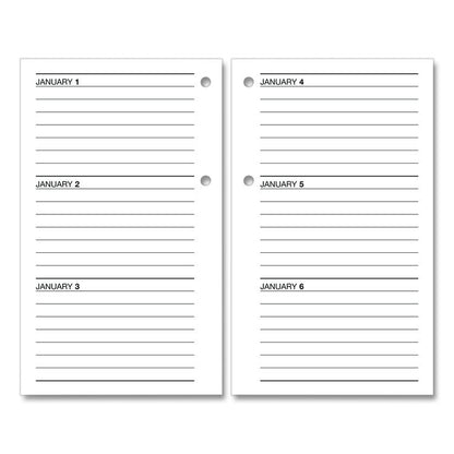 Desk Calendar Recycled Refill, 3.5 x 6, White Sheets, 12-Month (Jan to Dec): 2026