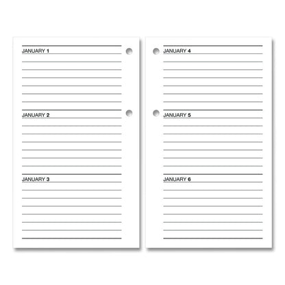 Desk Calendar Refill, 3.5 x 6, White Sheets, 12-Month (Jan to Dec): 2026