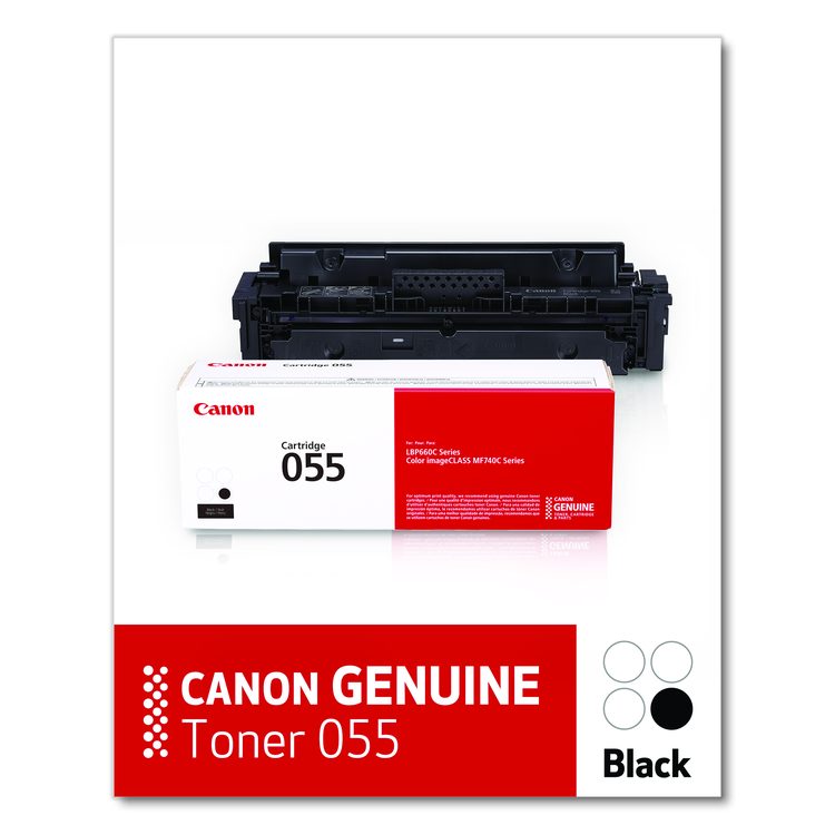 3016C001 (055) Toner, 2,300 Page-Yield, Black