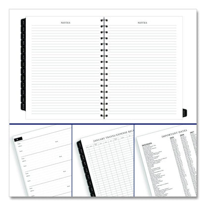 Executive Weekly/Monthly Planner Refill with Hourly Appointments, 8.75 x 6.88, White Sheets, 12-Month (Jan to Dec): 2026