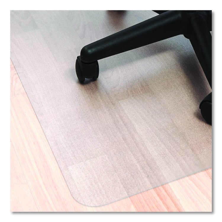 Ecotex Marlon BioPlus Rectangular Polycarbonate Chair Mat for Hard Floors, Rectangular, 29" x 47", Clear