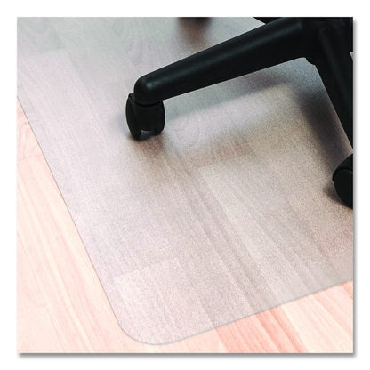 Ecotex Marlon BioPlus Rectangular Polycarbonate Chair Mat for Hard Floors, Rectangular, 45" x 53", Clear