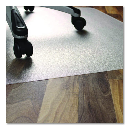 Ecotex Marlon BioPlus Rectangular Polycarbonate Chair Mat for Hard Floors, Rectangular, 46" x 60", Clear