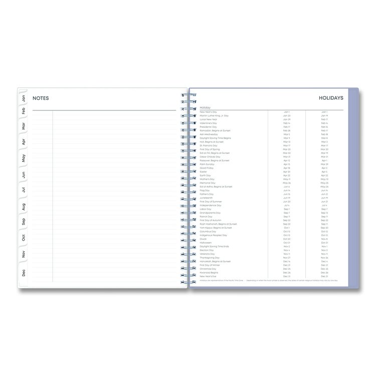Rue Du Flore Monthly Planner, Floral Artwork, 10 x 8, Jade/Lavender Cover, 12-Month (Jan to Dec): 2026