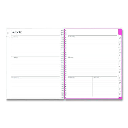 Breast Cancer Awareness Create-Your-Own Cover Weekly/Monthly Planner, Orchids Artwork, 11 x 8.5, 12-Month (Jan to Dec): 2026