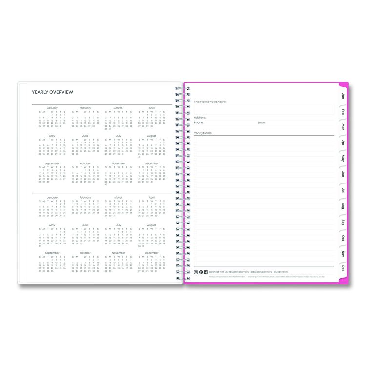 Breast Cancer Awareness Create-Your-Own Cover Weekly/Monthly Planner, Orchids Artwork, 11 x 8.5, 12-Month (Jan to Dec): 2026