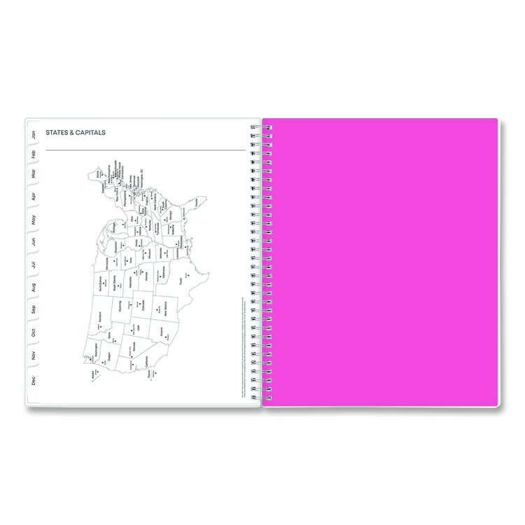 Breast Cancer Awareness Create-Your-Own Cover Weekly/Monthly Planner, Orchids Artwork, 11 x 8.5, 12-Month (Jan to Dec): 2026