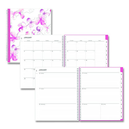 Breast Cancer Awareness Create-Your-Own Cover Weekly/Monthly Planner, Orchids Artwork, 11 x 8.5, 12-Month (Jan to Dec): 2026