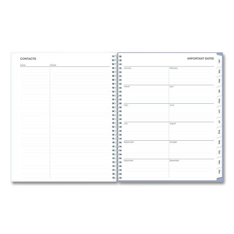 Laila Create-Your-Own Cover Weekly/Monthly Planner, Wildflower Artwork, 11 x 8.5, Purple/Blue/Pink, 12-Month (Jan-Dec): 2026