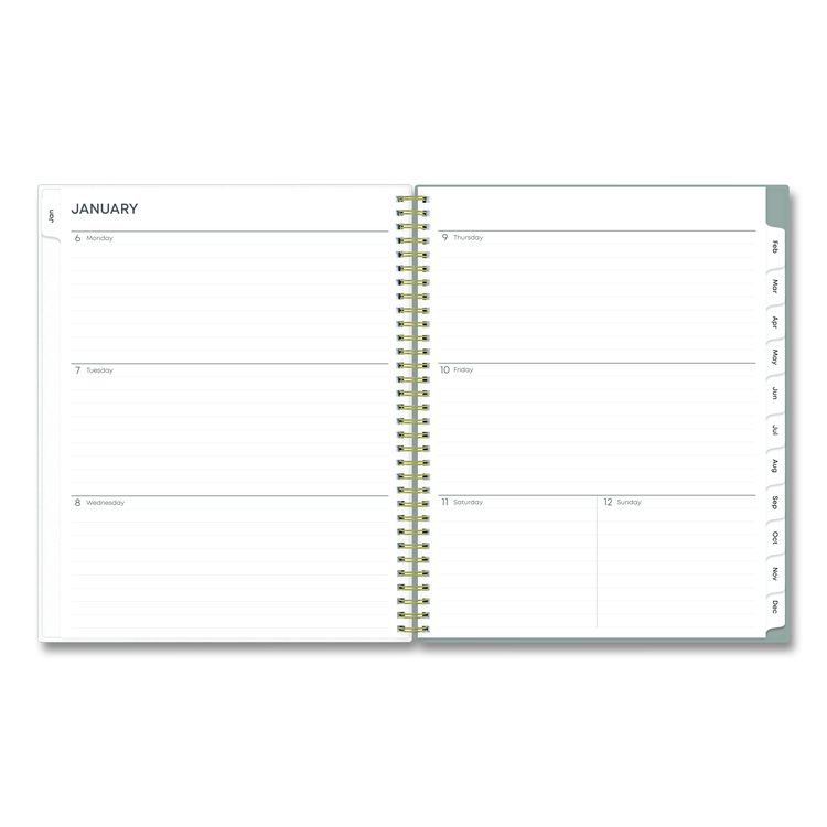 Sophie Frosted Weekly/Monthly Planner, Floral Artwork, 11 x 8.5, Multicolor Cover, 12-Month (Jan to Dec): 2026