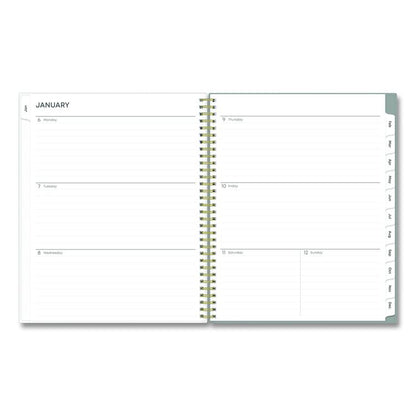Sophie Frosted Weekly/Monthly Planner, Floral Artwork, 11 x 8.5, Multicolor Cover, 12-Month (Jan to Dec): 2026