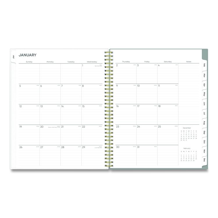 Sophie Frosted Weekly/Monthly Planner, Floral Artwork, 11 x 8.5, Multicolor Cover, 12-Month (Jan to Dec): 2026