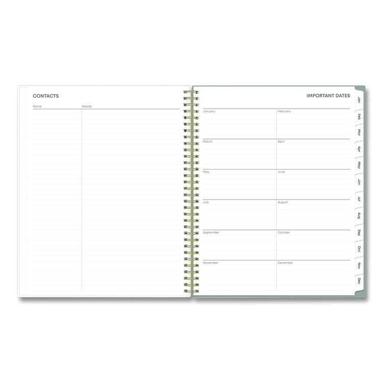 Sophie Frosted Weekly/Monthly Planner, Floral Artwork, 11 x 8.5, Multicolor Cover, 12-Month (Jan to Dec): 2026