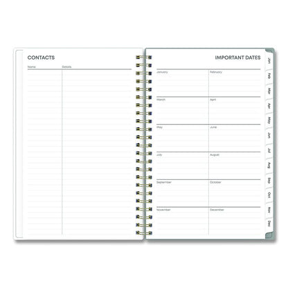 Sophie Frosted Weekly/Monthly Planner, Floral Artwork, 8 x 5, Multicolor Cover, 12-Month (Jan to Dec): 2026