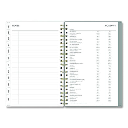 Sophie Frosted Weekly/Monthly Planner, Floral Artwork, 8 x 5, Multicolor Cover, 12-Month (Jan to Dec): 2026