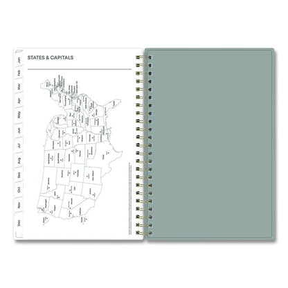 Sophie Frosted Weekly/Monthly Planner, Floral Artwork, 8 x 5, Multicolor Cover, 12-Month (Jan to Dec): 2026