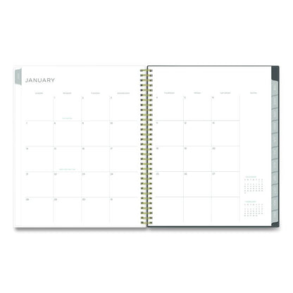 Kelly Ventura Midnight Garden Weekly/Monthly Planner, Floral Artwork, 11 x 8.5, Multicolor Cover, 12-Month (Jan to Dec): 2026