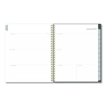 Kelly Ventura Midnight Garden Weekly/Monthly Planner, Floral Artwork, 11 x 8.5, Multicolor Cover, 12-Month (Jan to Dec): 2026