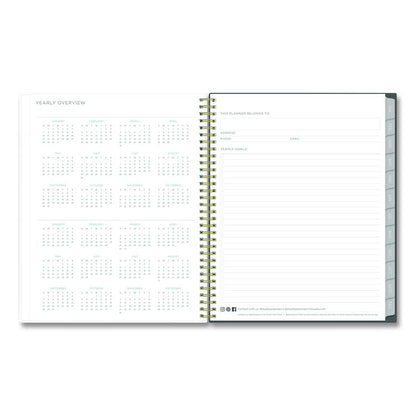 Kelly Ventura Midnight Garden Weekly/Monthly Planner, Floral Artwork, 11 x 8.5, Multicolor Cover, 12-Month (Jan to Dec): 2026