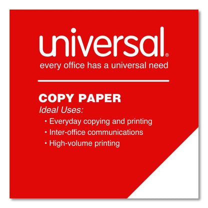 High-Bright Multipurpose Paper, 20 lb Bond Weight, 8.5 x 11, White, 500 Sheets/Ream, 10 Reams/Carton