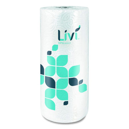 Kitchen Roll Towel, 2-Ply, 10.98 x, 9.98, White, 30 Rolls/Carton