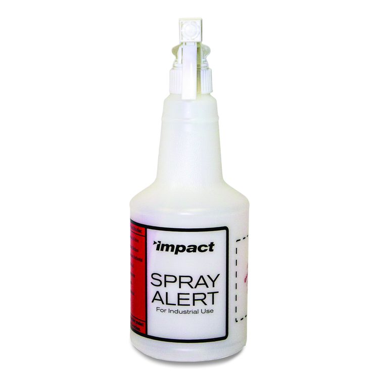 Spray Alert System, 24 oz, Natural with Red/White Sprayer, 3/Pack, 32 Packs/Carton