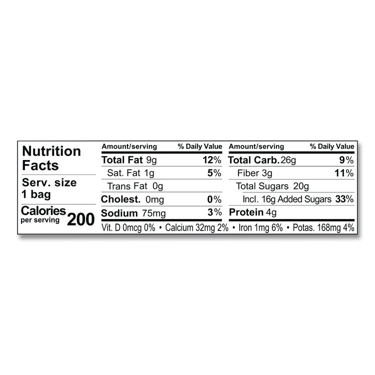 Fruit and Nut Classic Trail Mix, 1.5 oz Bag, 18/Carton