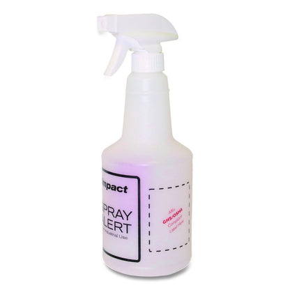 Spray Alert System, 24 oz, Natural with Red/White Sprayer, 3/Pack, 32 Packs/Carton
