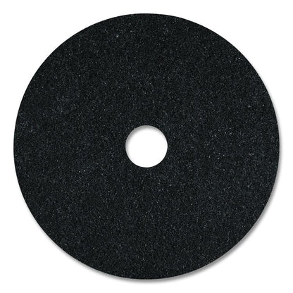 Stripping Pad, 12" Diameter, Black, 5/Carton