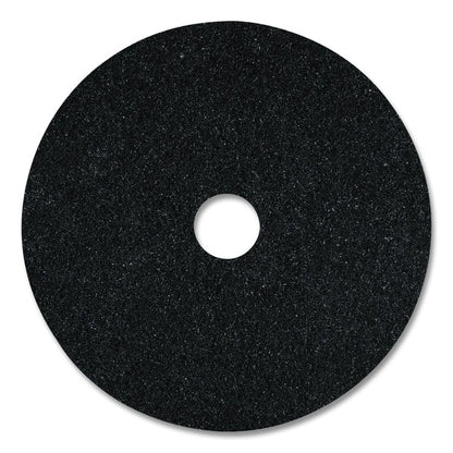 Stripping Pad, 15" Diameter, Black, 5/Carton
