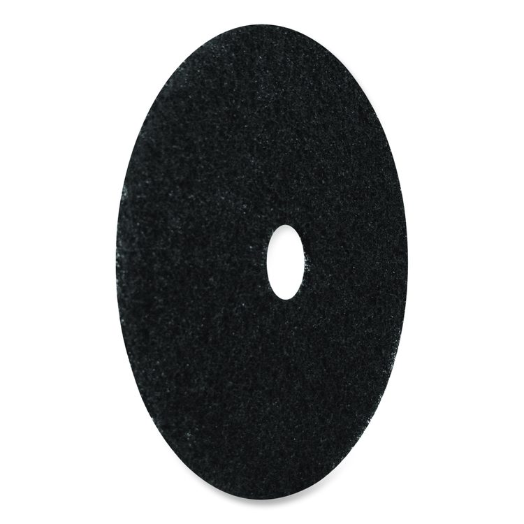 Stripping Pad, 15" Diameter, Black, 5/Carton