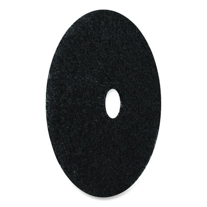 Stripping Pad, 15" Diameter, Black, 5/Carton