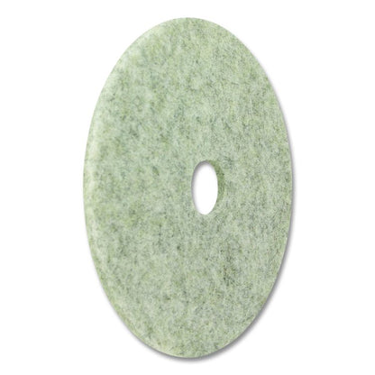 Combo Burnishing Pad, 28" Diameter, Gray, 5/Carton